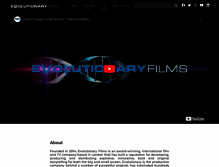 evolutionaryfilms.com screenshot