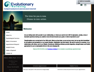 evolutionarywellbeing.org screenshot