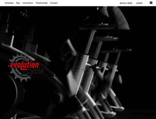 evolutionbycycle.com screenshot