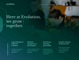 evolutiondesign.com.au screenshot