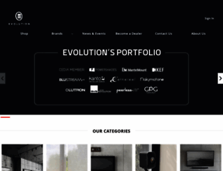 evolutionhomecorp.com screenshot