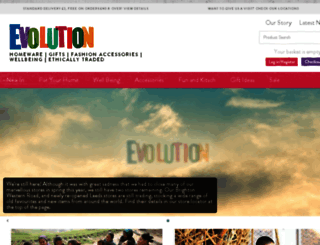 evolutionstores.co.uk screenshot