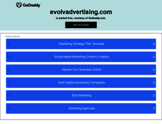 evolvadvertising.com screenshot
