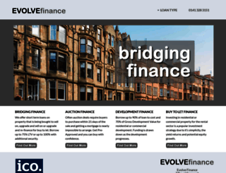 evolvefinance.co.uk screenshot