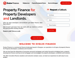 evolvefinance.co.uk screenshot