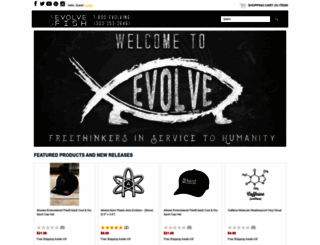 evolvefish.com screenshot