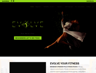 evolvefitnessandpole.com.au screenshot