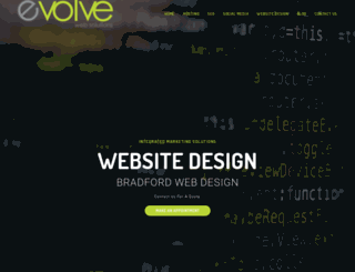 evolveweb.co.uk screenshot