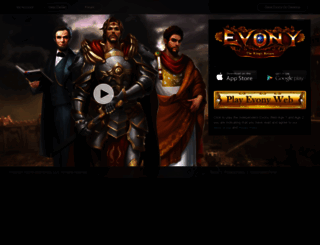 evony.com screenshot