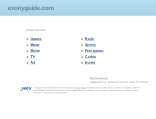 evonyguide.com screenshot