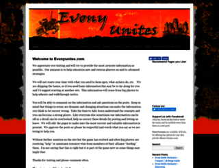 evonyunites.com screenshot