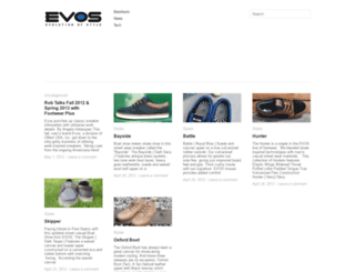 evosfootwear.com screenshot