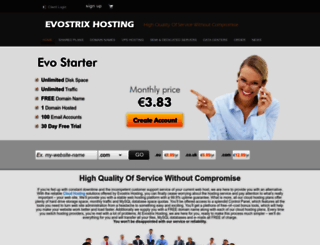 evostrix.com screenshot