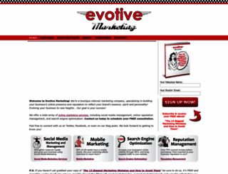 evotivemarketing.com screenshot