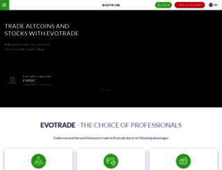 evotrade.com screenshot