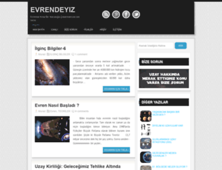 evrendeyiz.blogspot.com screenshot