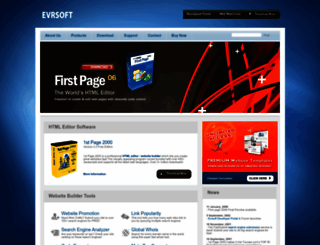 evrsoft.com screenshot