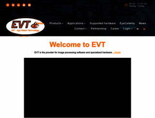 evt-web.com screenshot