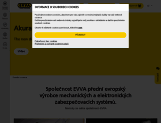evva.cz screenshot