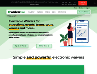 ewaiverpro.com screenshot