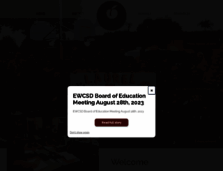 ewcsd.org screenshot