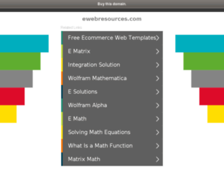 ewebresources.com screenshot
