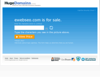ewebseo.com screenshot