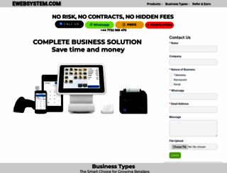 ewebsystem.com screenshot