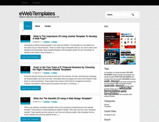 ewebtemplates.net screenshot