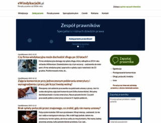 ewindykacja24.pl screenshot