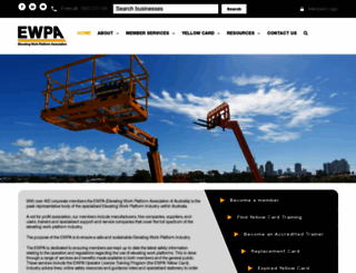 ewpa.com.au screenshot