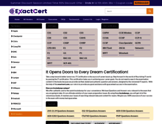 exactcert.com screenshot