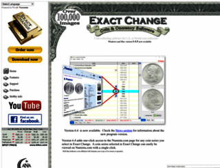 exactchange.info screenshot