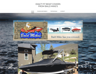 exactfitboatcovers.com screenshot