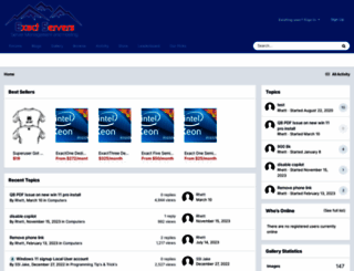 exactservers.com screenshot