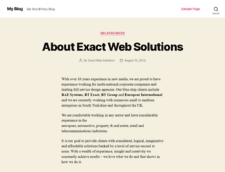 exactwebsolutions.co.uk screenshot