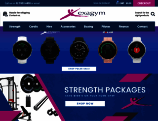 exagym.com.au screenshot