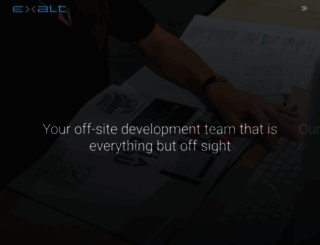 exalt-tech.com screenshot
