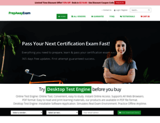 exam-hub.prepawayexam.com screenshot