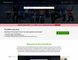 exam4free.com screenshot