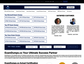 examdumps.co screenshot