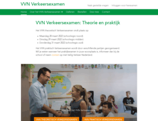 examen.vvn.nl screenshot