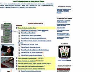 examenoposicion.com screenshot