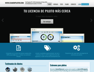 examenpilotos.com screenshot