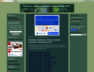 examentitularizare.blogspot.ro screenshot