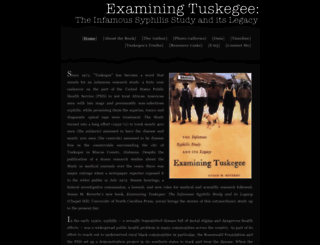 examiningtuskegee.com screenshot