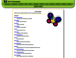 examples.perl6.org screenshot
