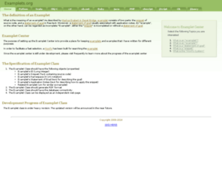 examplet.org screenshot