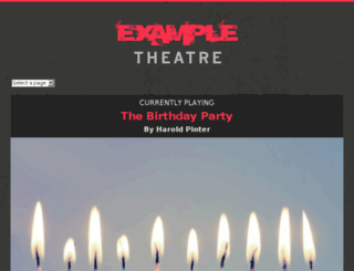 exampletheatre.com screenshot