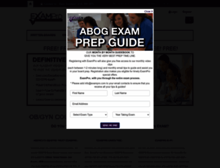 exampro.com screenshot